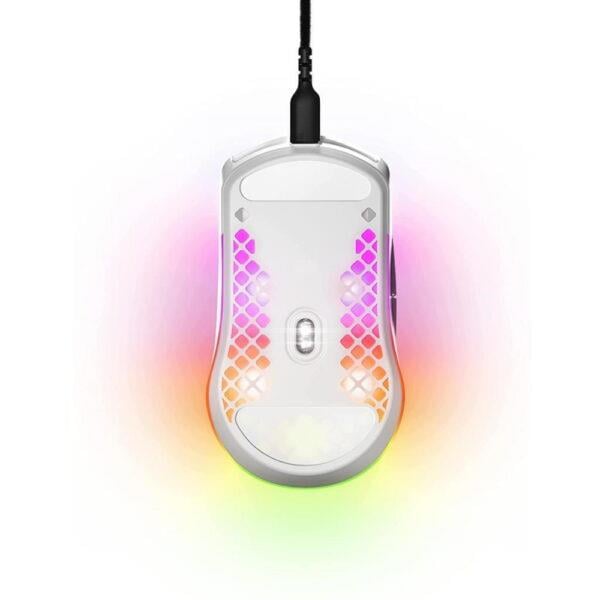 SteelSeries Aerox 3 2022 RGB Kablolu Snow Gaming Mouse (SSM62603)