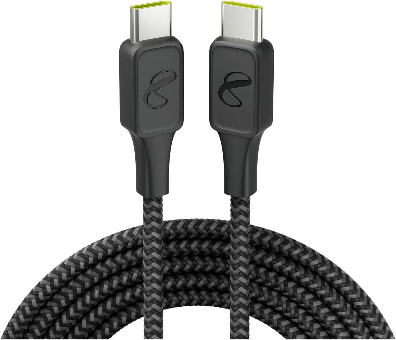 InfinityLab InstantConnect Kablo USB-C USB-C 100W 1.5M, Siyah