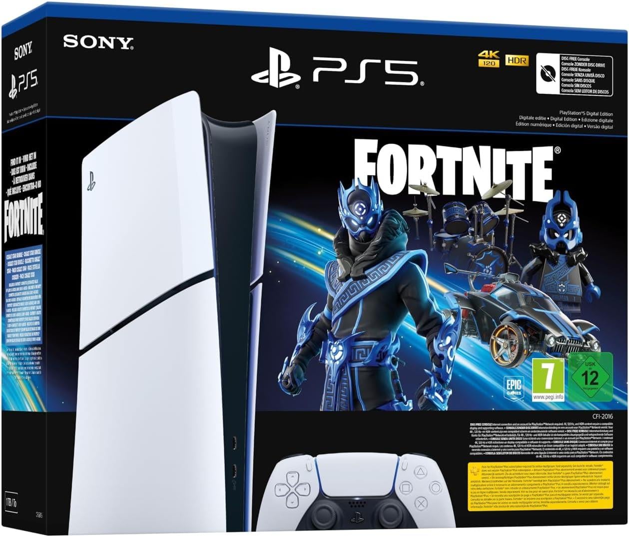 Sony PS5 DIGITAL CONSOLE/ FORTNITE BUNDLE