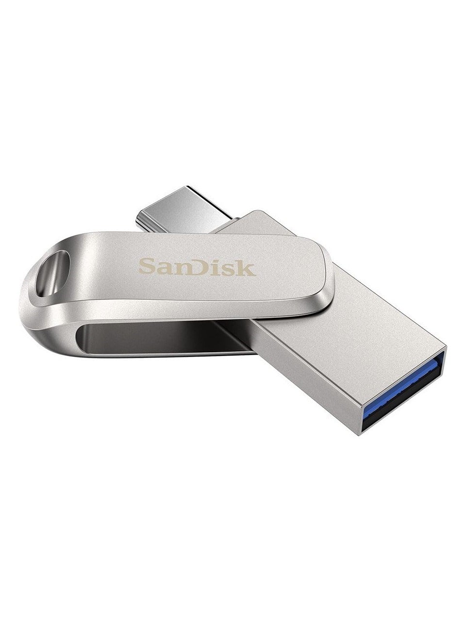 SanDisk Ultra Dual Drive Luxe  256 GB USB Type-C Flash Bellek Gümüş - SDDDC4-256G-G46