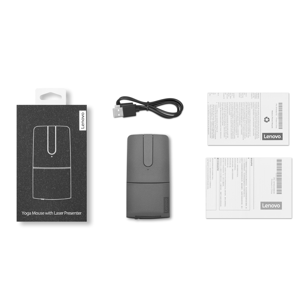 Lenovo Yoga Mouse With Laser Presenter - 4Y50U59628