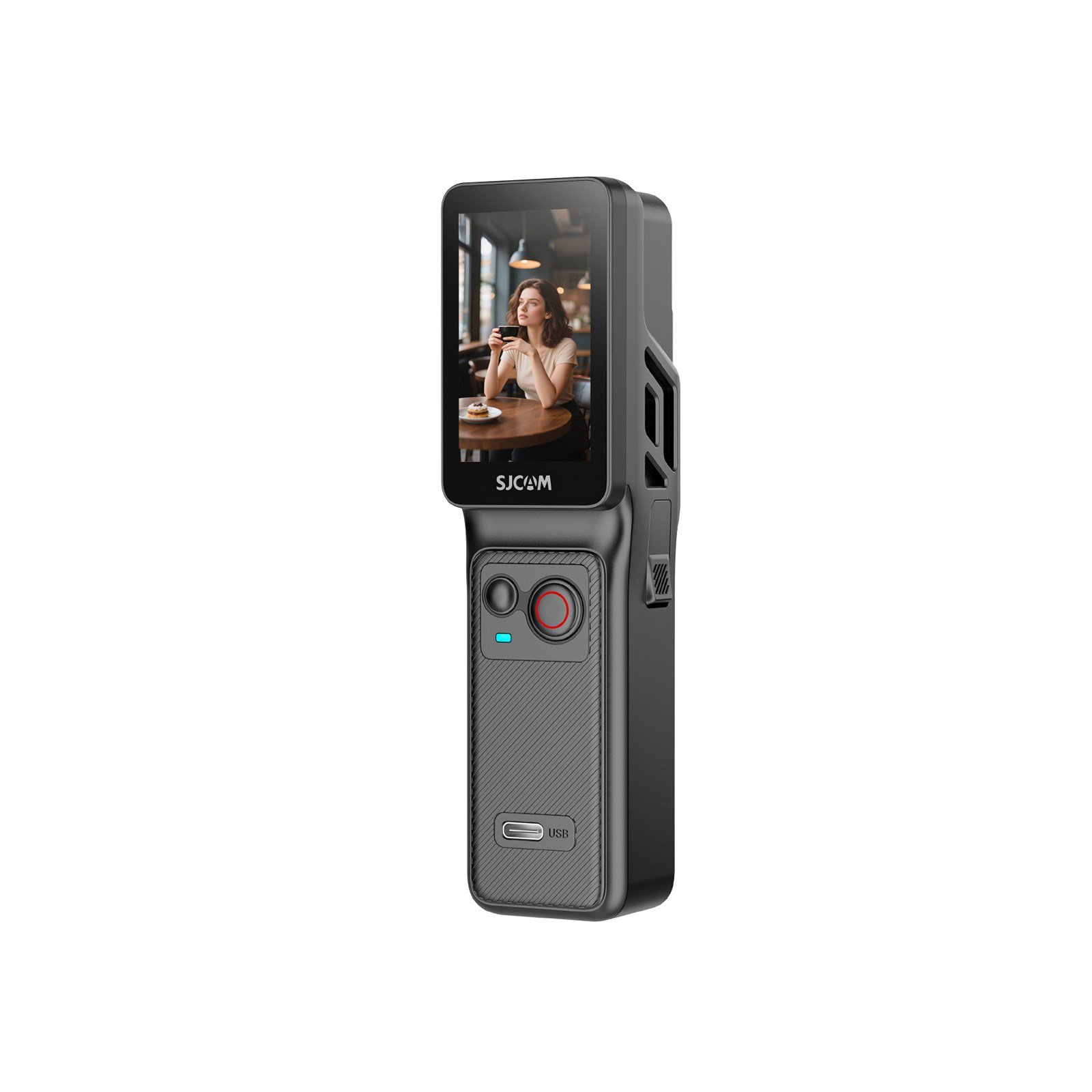 Sjcam C400 Aksiyon Kamera 3'ü 1 Arada El Tipi Wifi 4K/30 Fps 6 Eksenli 