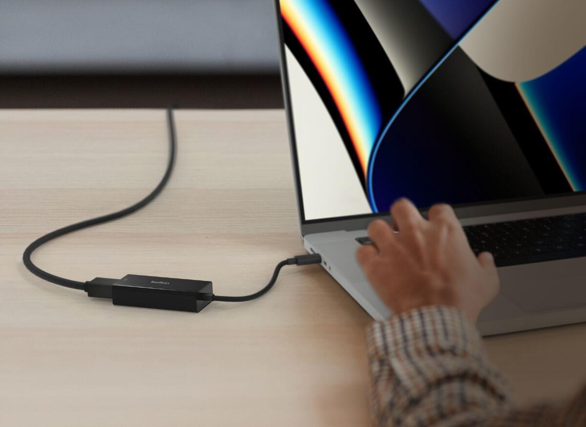 Belkin USB-C - 2,5 Gb Ethernet Adaptörü 10/100/1000/2500Mbps