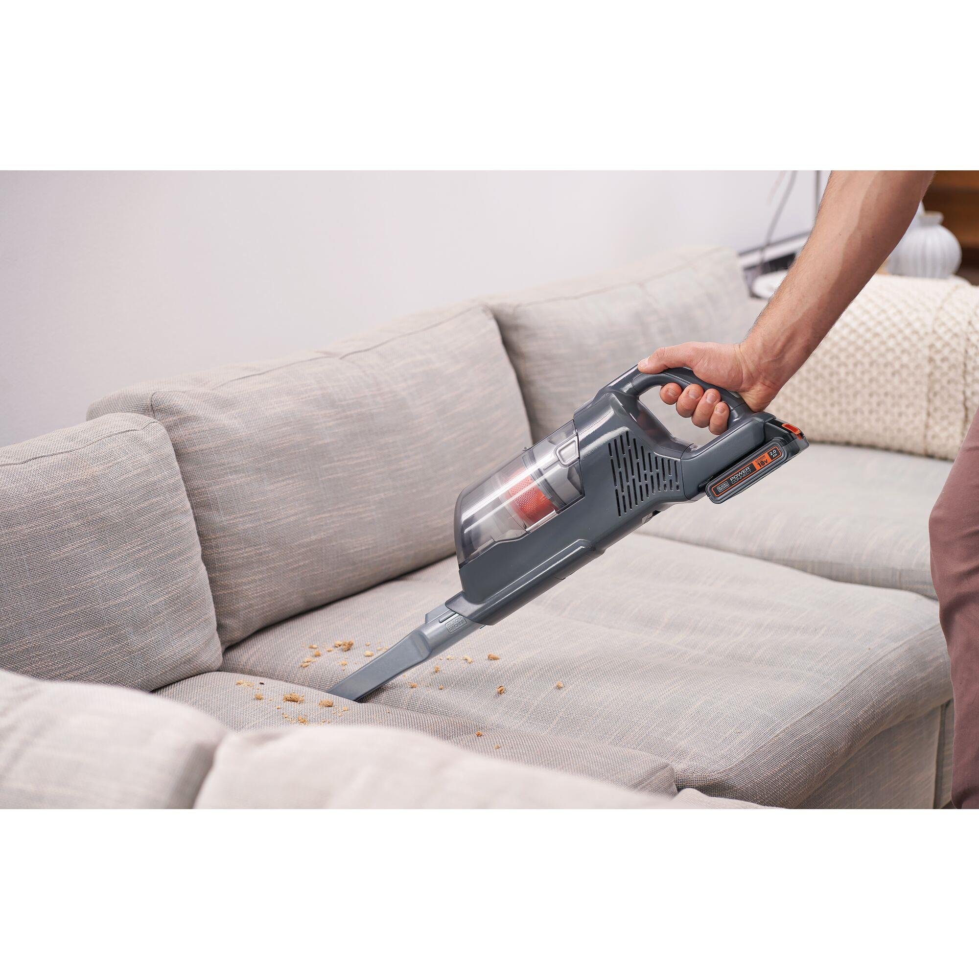 Black&Decker 18V Şarjlı Dikey Süpürge - BHFEA18D1-QW