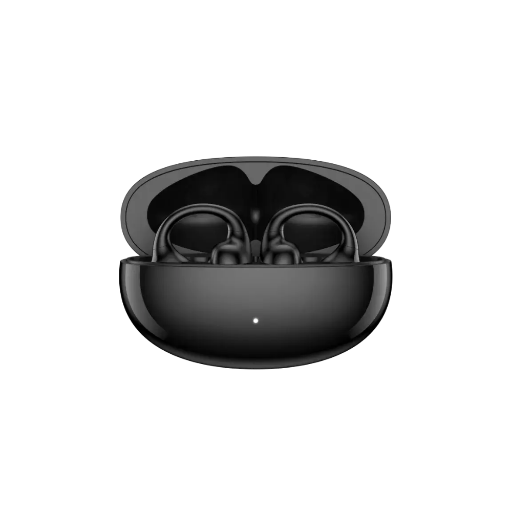 Edifier LolliClip Bluetooth 5.4 ANC Noise Cancelling OpenEar TWS Kablosuz Kulaklık – LDAC, Hi-Res Audio Wireless, 39 Saat Pil - Siyah