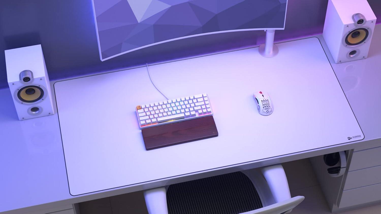 Glorious XXL Mousepad 18x36'' - Beyaz