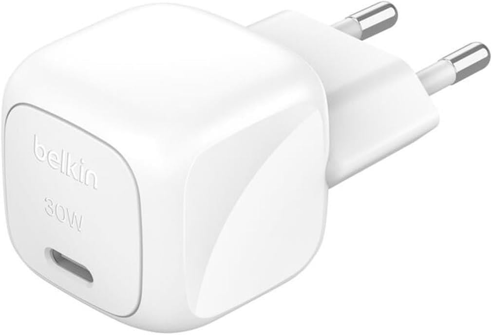 Belkin Compact BoostCharge 30W PD Şarj Aleti ve 1mt Type-C Kablo