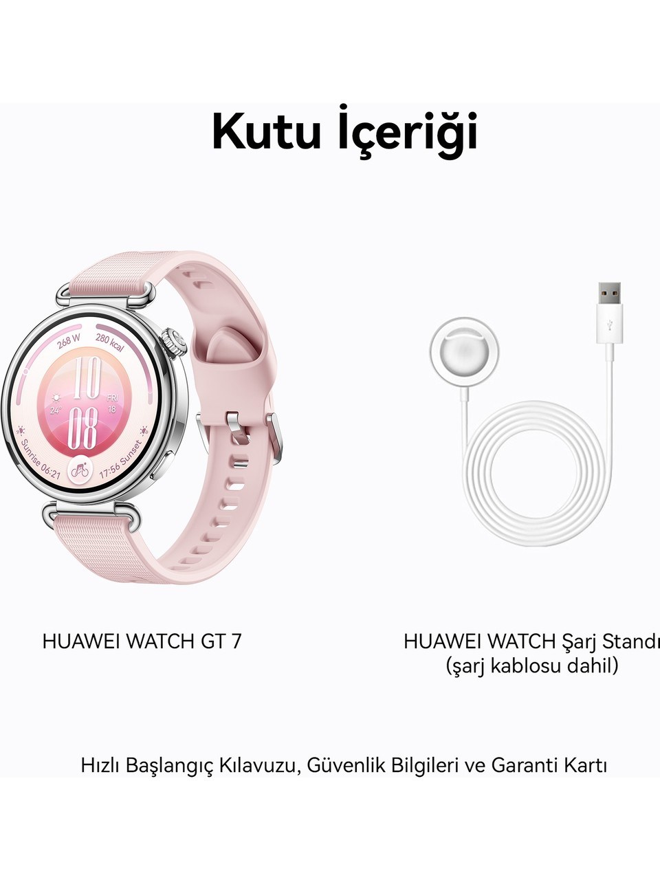 Huawei Watch GT 7 41 mm Akıllı Saat - Pembe