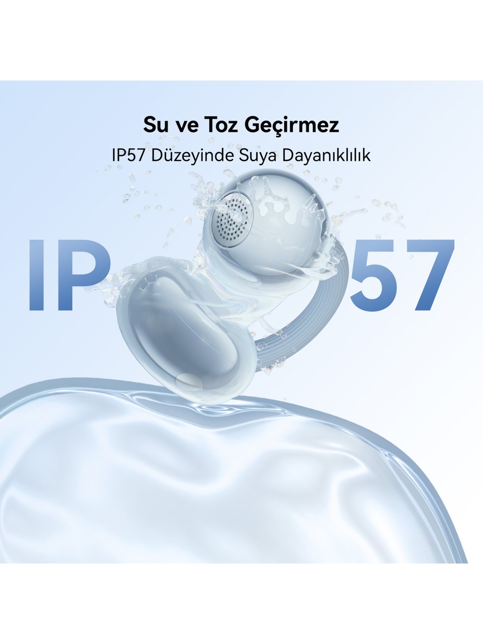 Huawei FreeClip2 Beyaz Bluetooth Kulaklık, Yıldız Charm Hediyeli