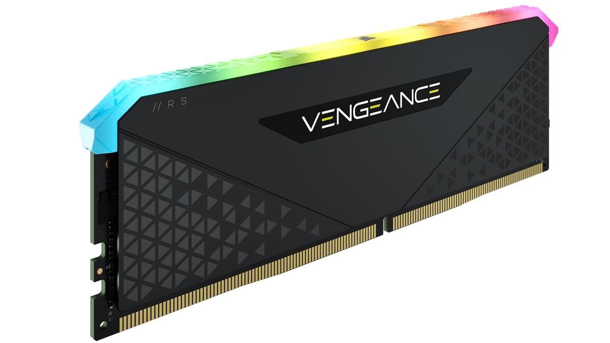 CORSAIR CMG16GX4M1E3200C16 16GB (1x16GB) DDR4 3200 MHz C16 VENGEANCE RGB RS BLACK SOGUTUCULU DIMM BELLEK