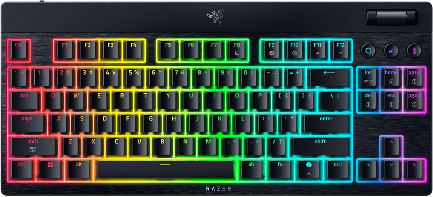 Razer BlackWidow V4 Low Profile TKL Klavye U.S. Layout – RZ03-05450700-R3M1