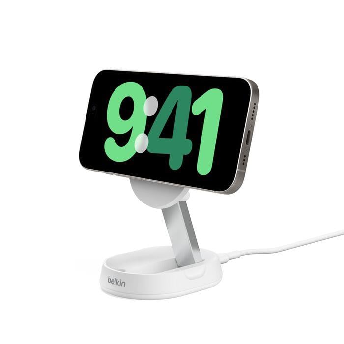 Belkin BoostCharge Pro MagSafe Katlanabilir Manyetik Kablosuz Şarj Cihazı 15W Qi2 Şarj Standı