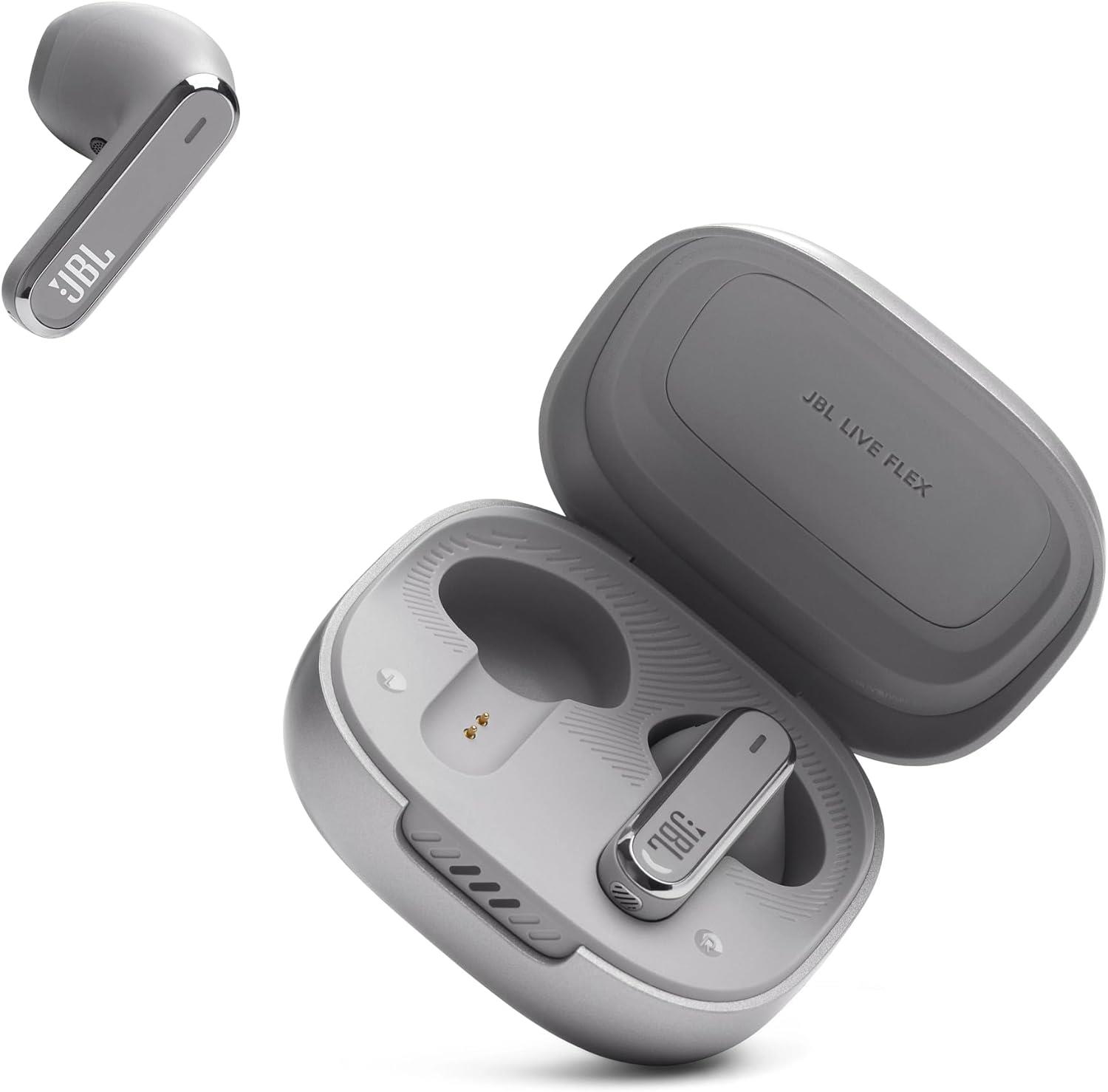 JBL Live Flex Kablosuz Kulakiçi Kulaklık - Gümüş