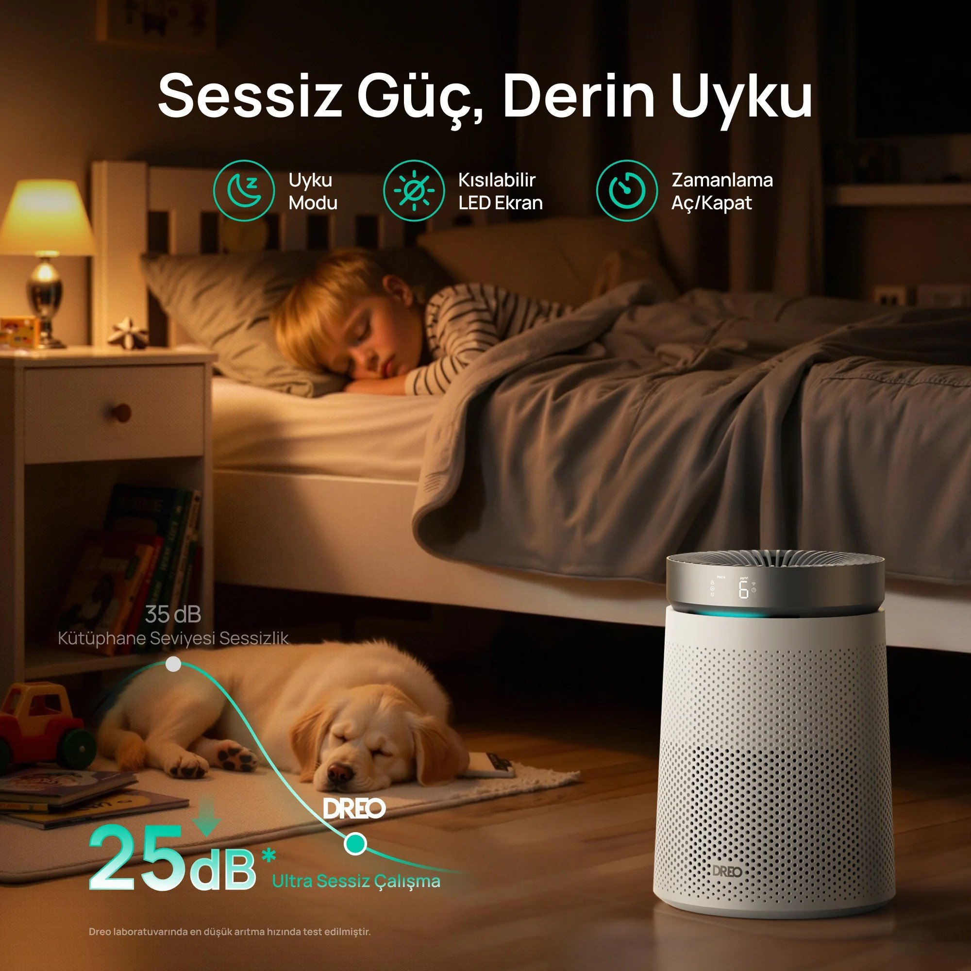 DREO Macro 606 Akıllı Hava Temizleyici