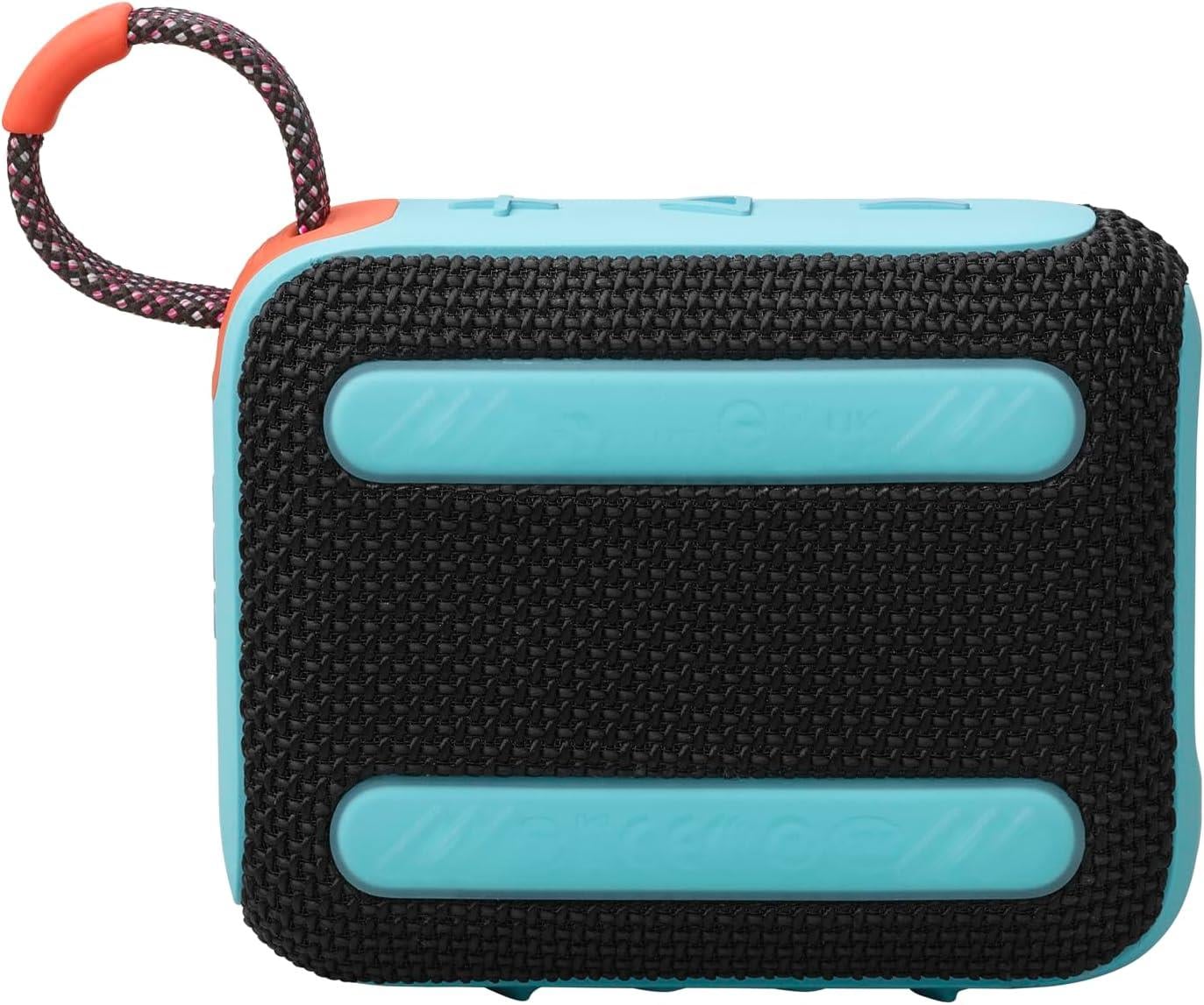 JBL Go4 Bluetooth Hoparlör, IP67, Siyah Turuncu