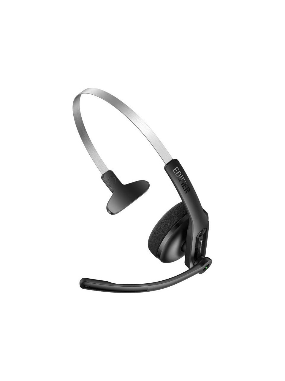Edifier CC300 Bluetooth 6.0 Kablosuz Mono Çağrı Merkezi Kulaklığı – Usb-C Dongle, Aı Mikrofon Noise Cancelling, 36 Saat Konuşma - Siyah