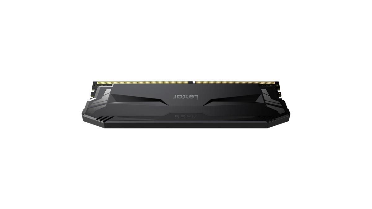LEXAR ARES RAM DT GAMING DDR4 UDIMM 16GB KIT (2x8GB) 3600 MEMORY WITH HEATSINK BLACK COLOR DUAL PACK LD4BU008G-R3600GD0A
