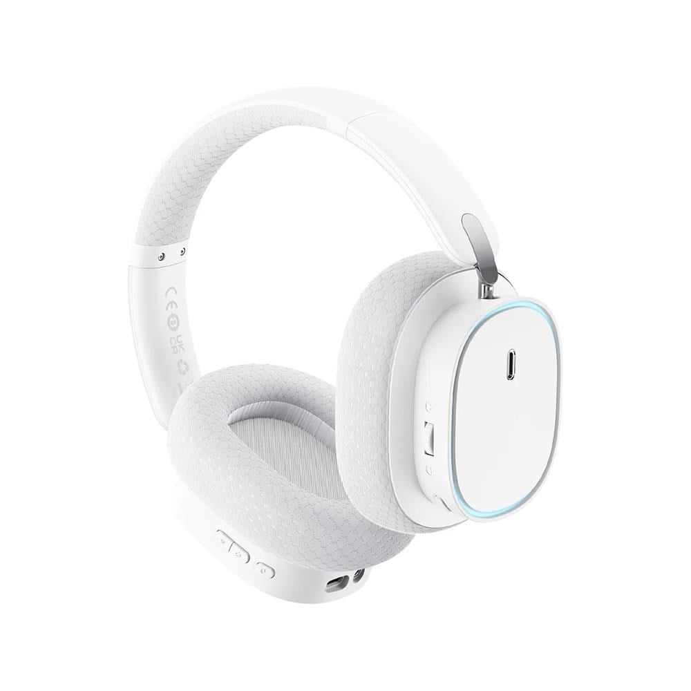 Baseus AeQur GH02 Gaming Kablosuz Kulaklık - Beyaz