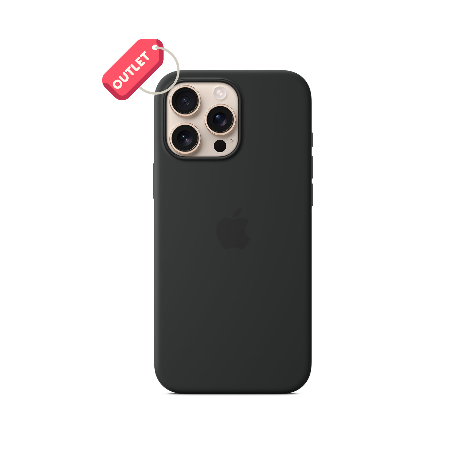 OUTLET Apple iPhone 16 Pro Max için MagSafe özellikli Silikon Kılıf - Siyah ​​​​​​​