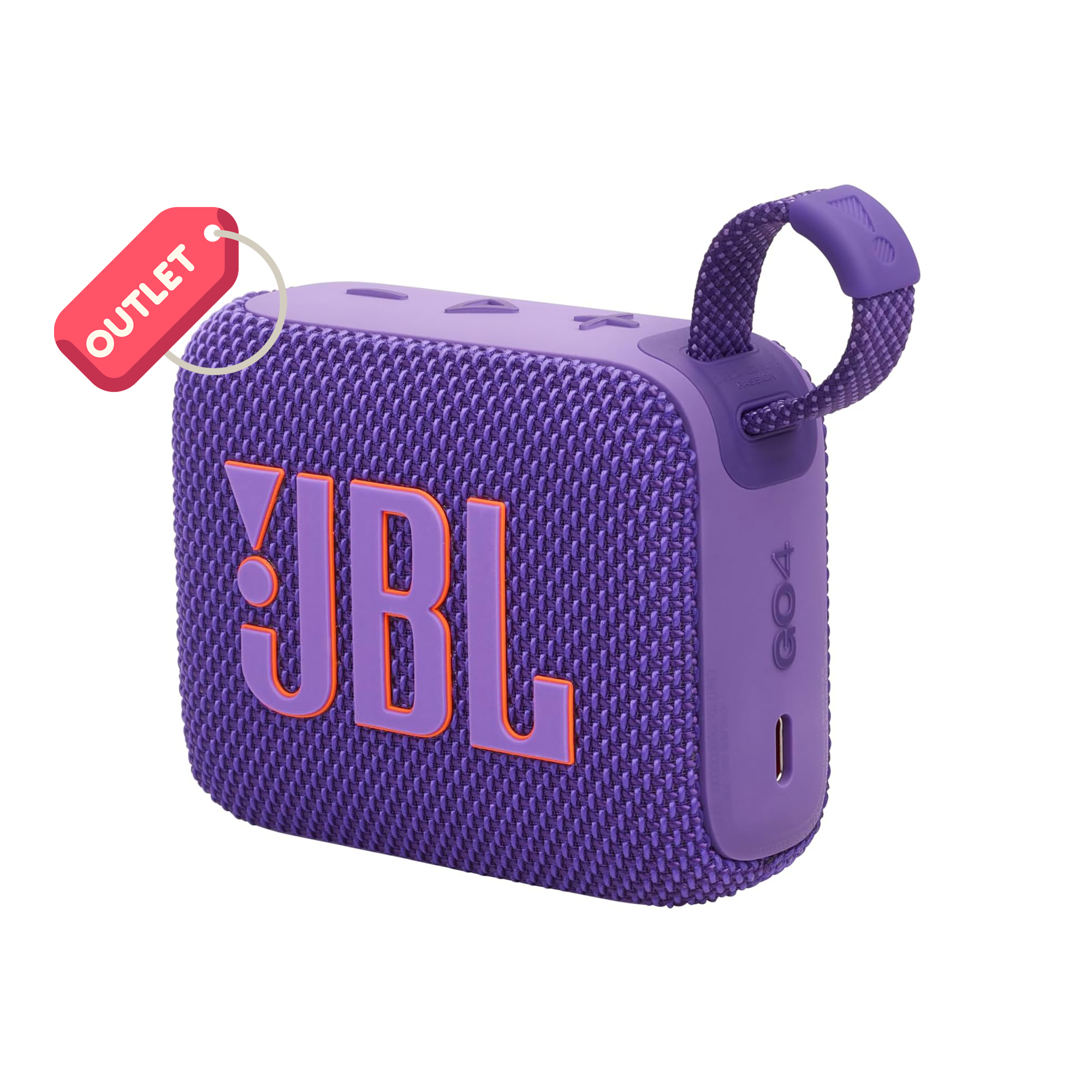 OUTLET JBL Go4 Bluetooth Hoparlör IP67, Mor
