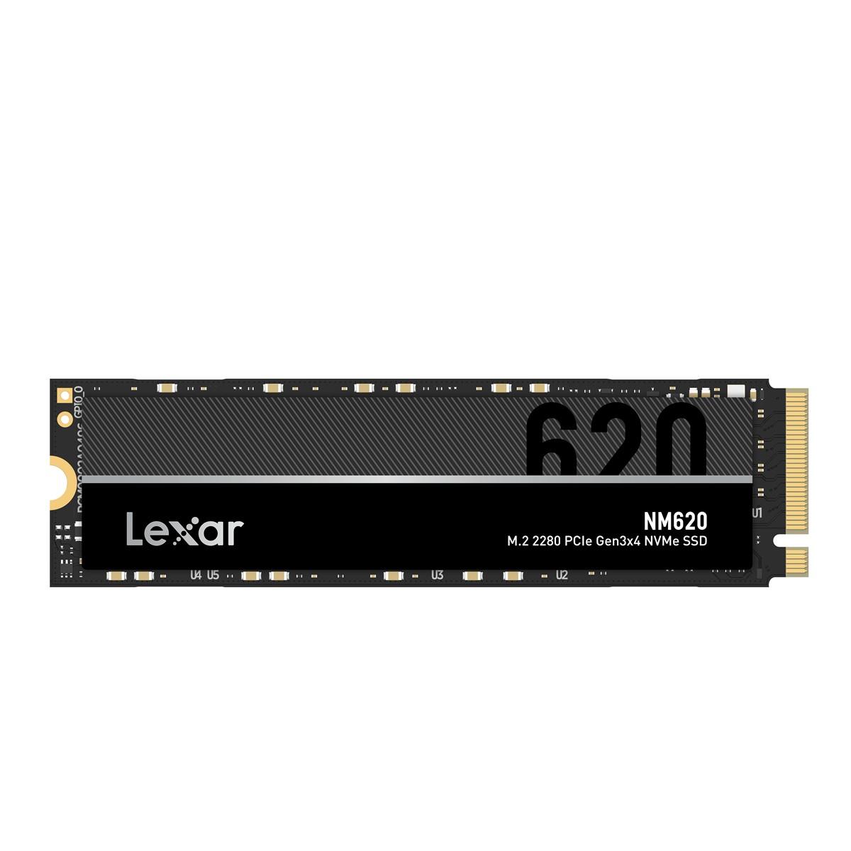 LEXAR SSD NM620X 512GB HIGH SPEED PCIe GEN3X4 WITH 4 LANES M.2 NVMe UP TO 3500 MB/S READ AND 2400 MB/S WRITE LNM620X512G-RNNNG