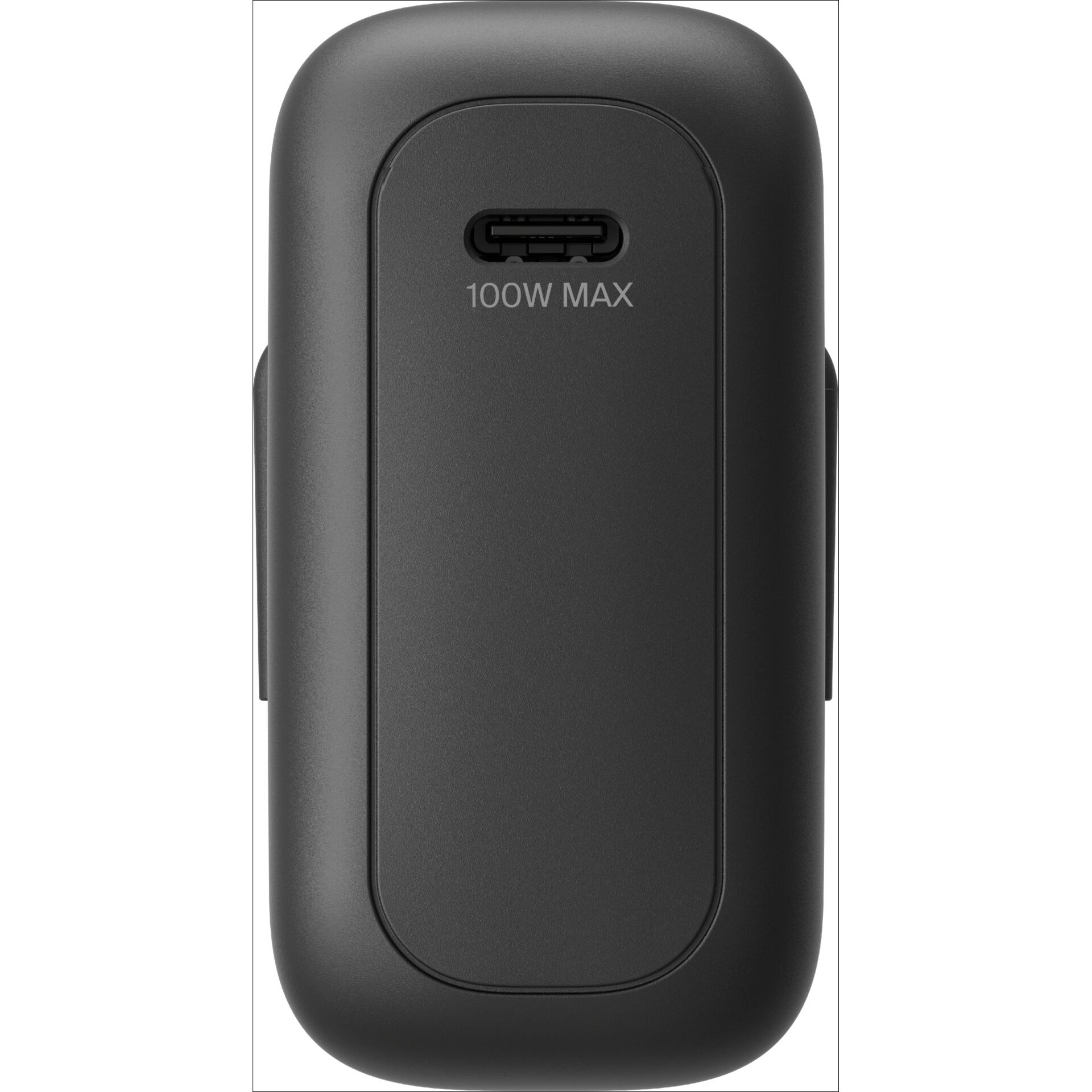 Belkin BoostCharge USB-C Fiş Tipi Şarj Cihazı 100 W, GaN Kompakt ve Katlanabilir MacBook ve İphone için Hızlı Şarj, 1,5 m USB-C Kablo dahil, Siyah