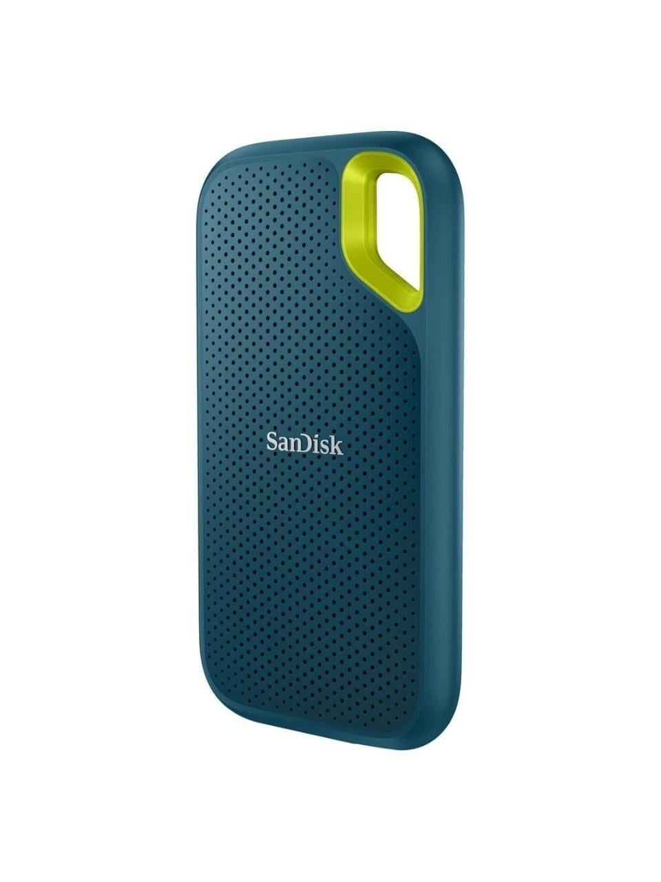 SanDisk Extreme Portable SSD 4 TB, Monterey (taşınabilir NVMe SSD, USB-C, 1.050 MB/sn'ye kadar okuma hızı ve 1.000 MB/s yazma hızı, su ve toza dayanıklı) SDSSDE61-4T00-G25M
