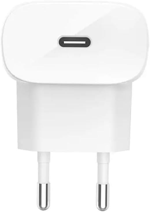 Belkin BoostCharge Pro 20 W USB-C Duvar Şarj Aygıtı ve USB-C - Lightning Kablosu (1,2 m)