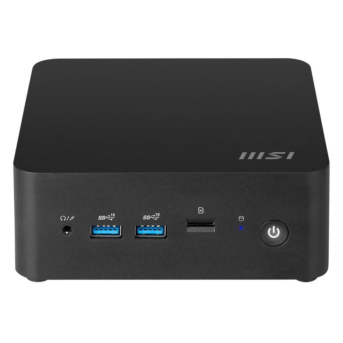 MSI CUBI NUC 1M-267XTR CORE 7 150U 16GB DDR5 1TB SSD FDOS SIYAH MINI DT PC
