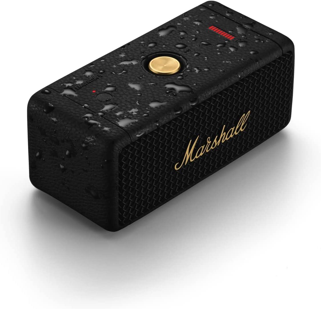 Marshall Emberton II BT Hoparlör, Black&Brass