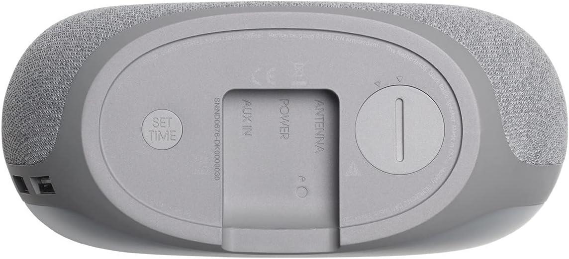 JBL Horizon 2 Alarmlı Saat, DAB + FM Bluetooth Hoparlör, Gri