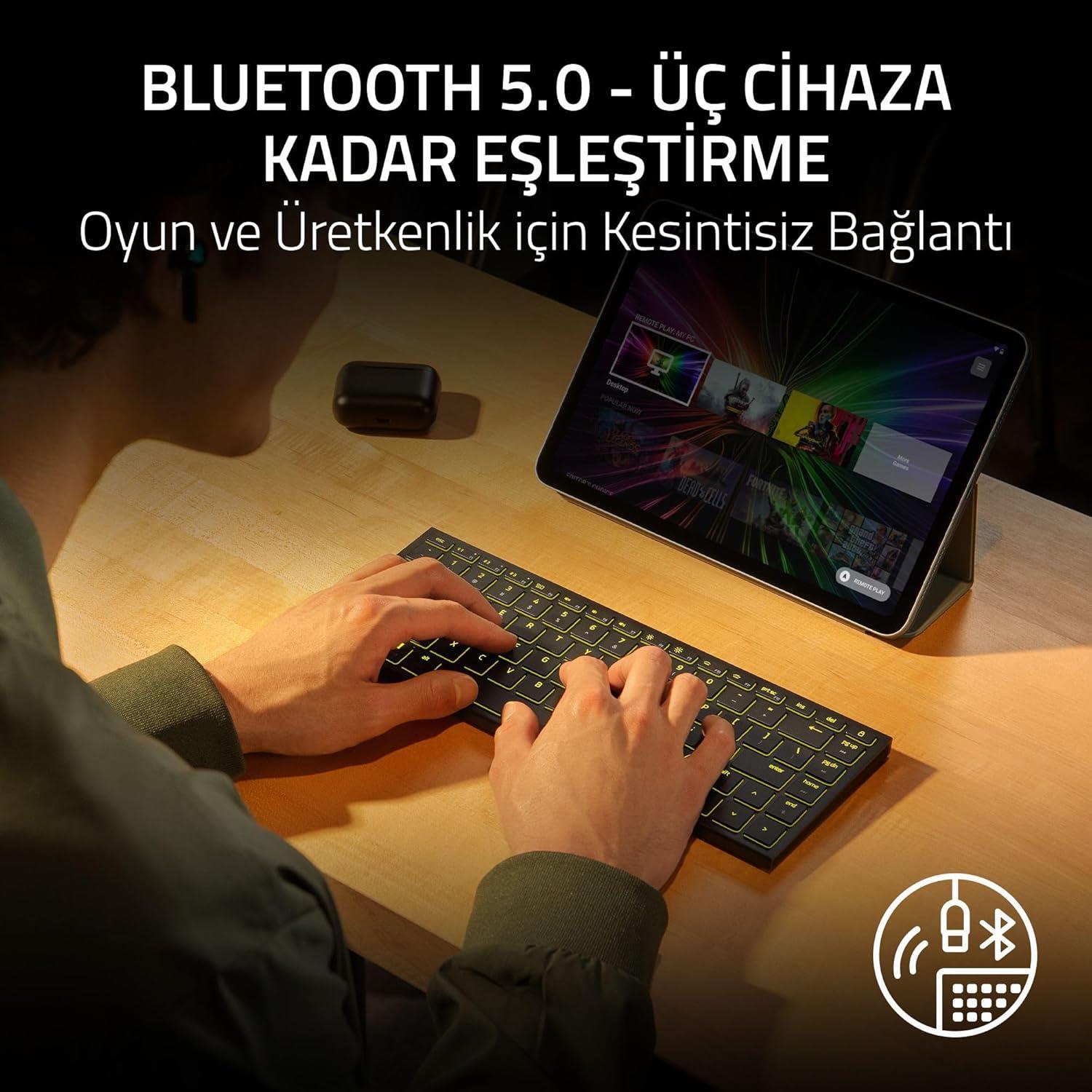 Razer Joro Kablosuz Klavye US Layout RZ03-02360100-R3M1