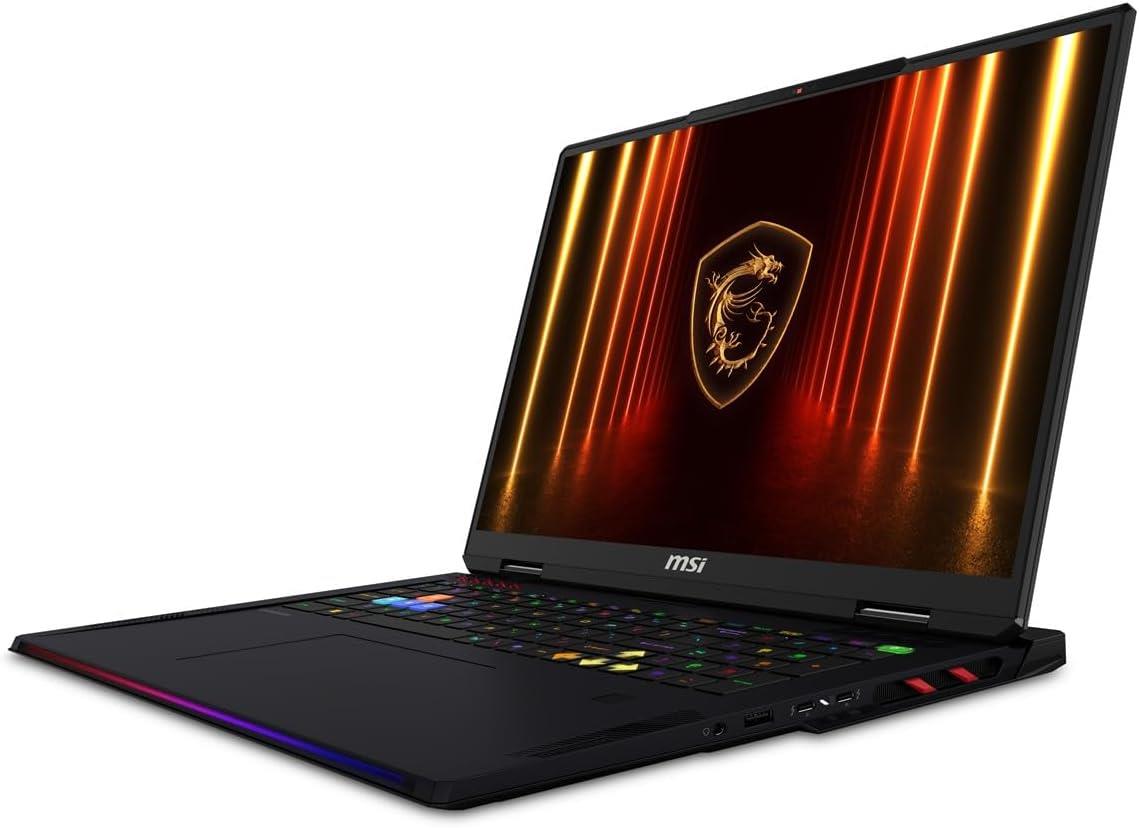 MSI Raider 18 HX AI A2XWJG-215TR ULTRA 9 285HX 64GB DDR5 Ram 4TB SSD RTX5090 24GB GDDR7 18'' UHD + Miniled 120Hz Windows 11 Home Taşınabilir Bilgisayar