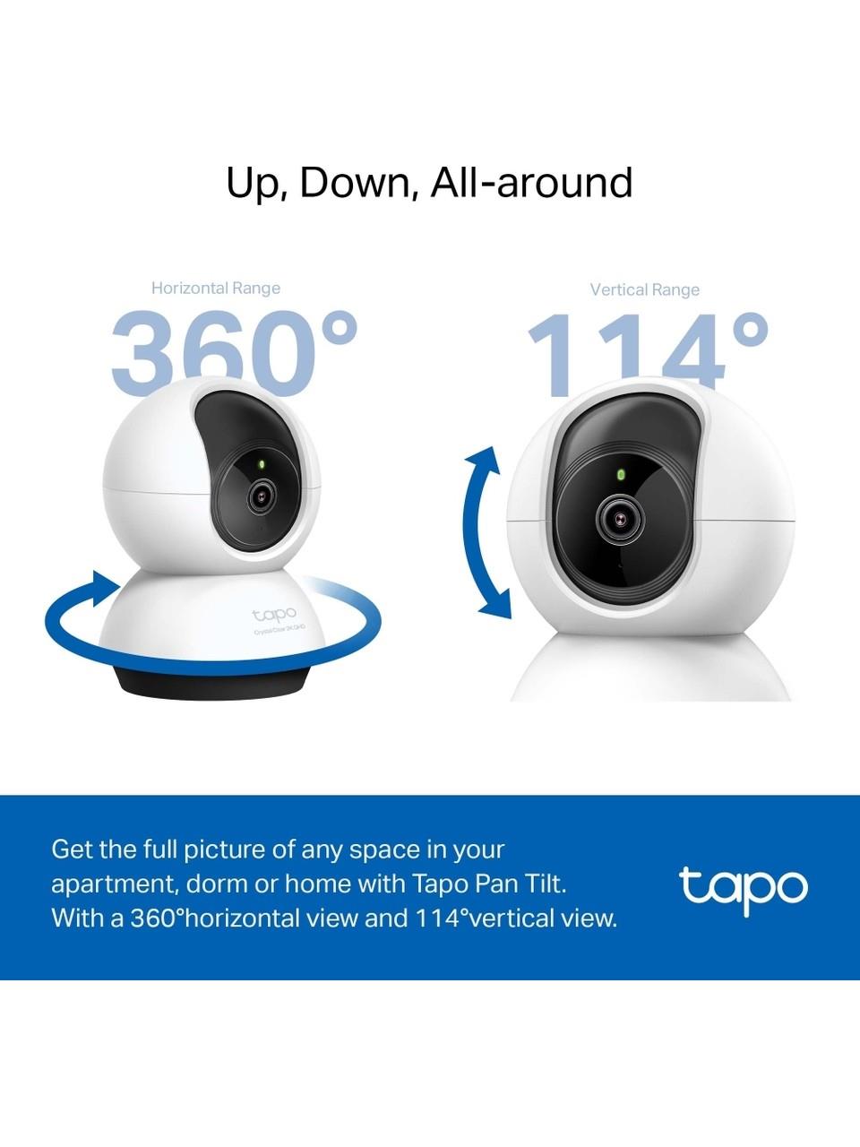 TP-LINK Tapo C220, 2K 4MP İç Mekan Wi-Fi Güvenlik Kamera