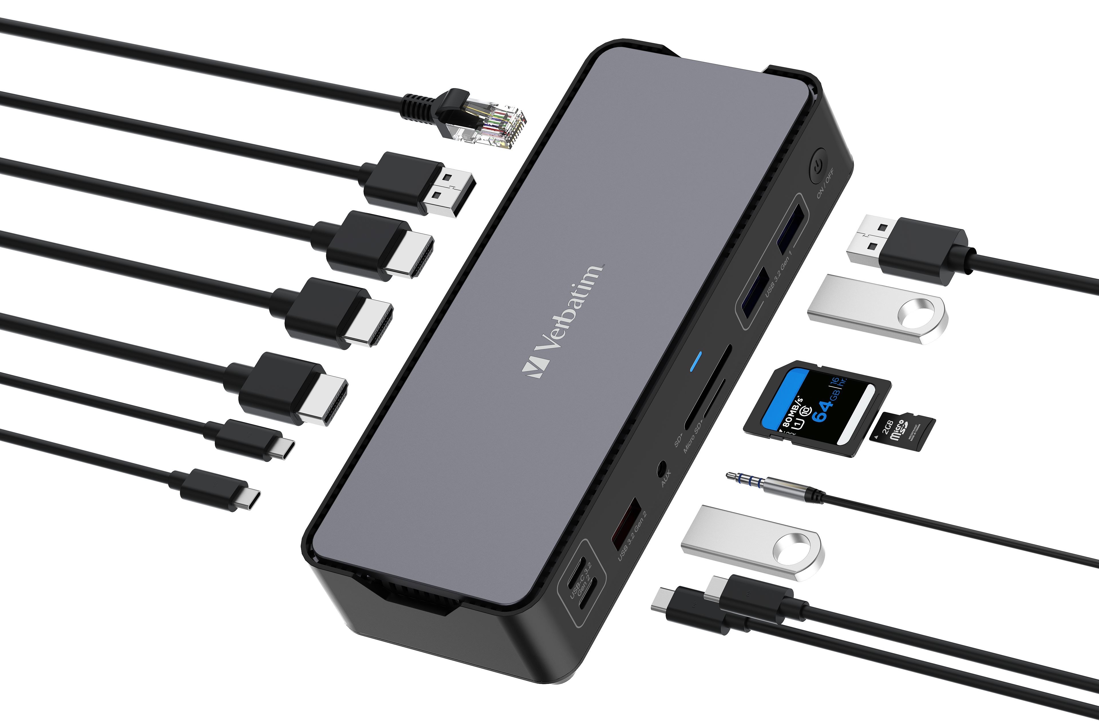32171-891 USB-C PRO DOCKING STATION 15 PORT CDS-15