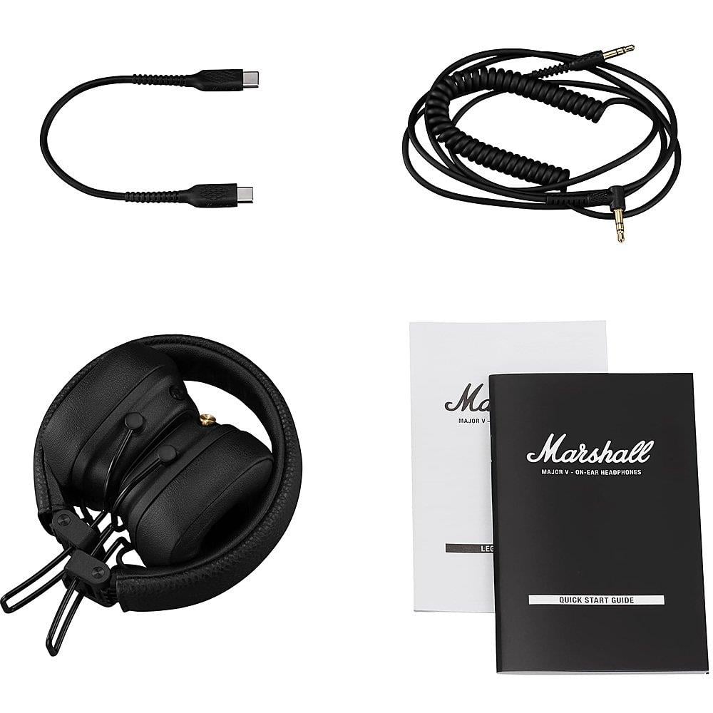Marshall Major V Bluetooth On-Ear Kulaklık- Siyah