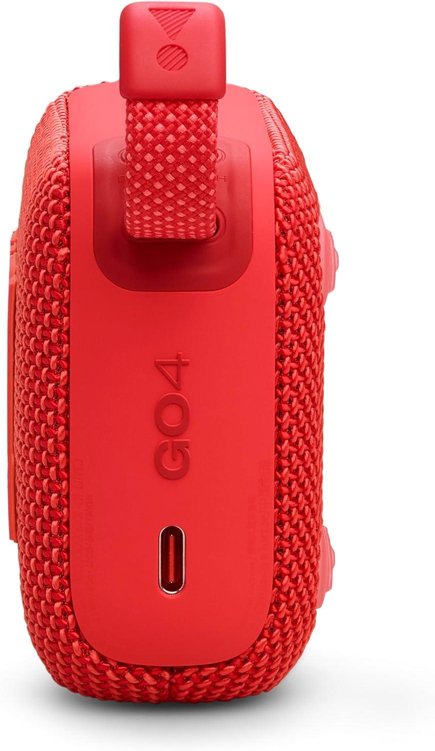 JBL Go4 Bluetooth Hoparlör, IP67 - Kırmızı