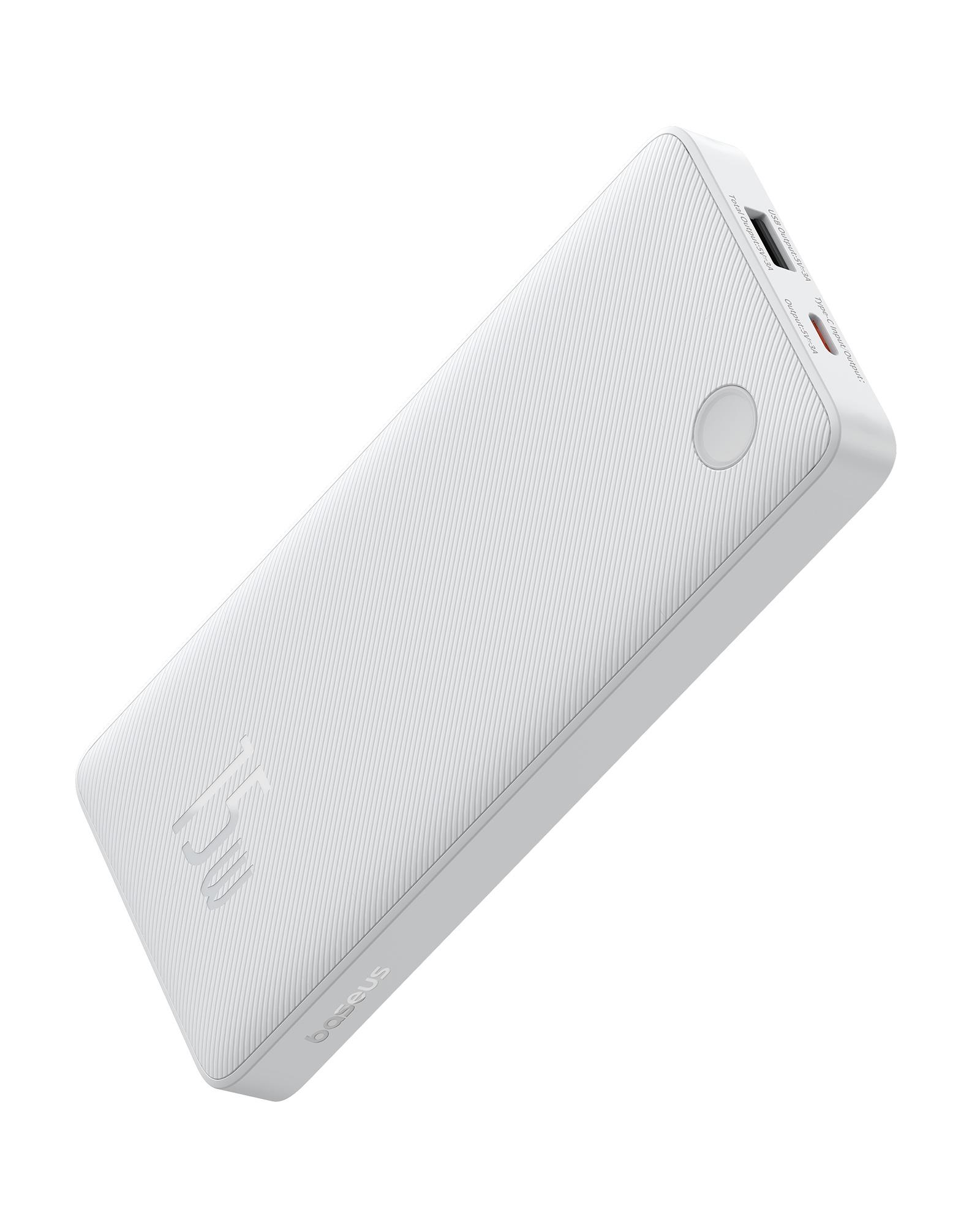 Baseus Airpow Lite Power 10.000mAh 15W Powerbank-Beyaz
