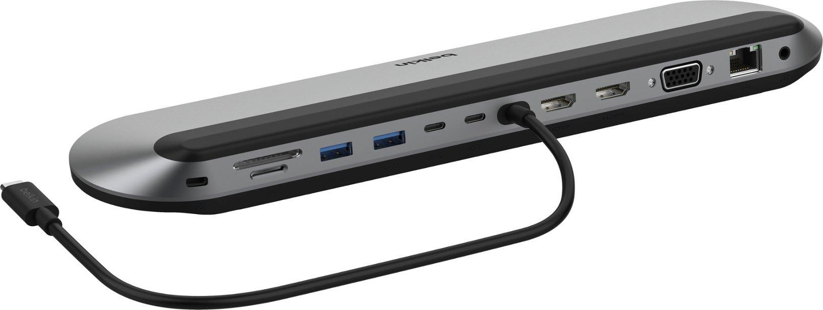 Belkin 11'i 1 Arada Evrensel USB-C Pro  Bağlantı İstasyonunu - INC014btSGY