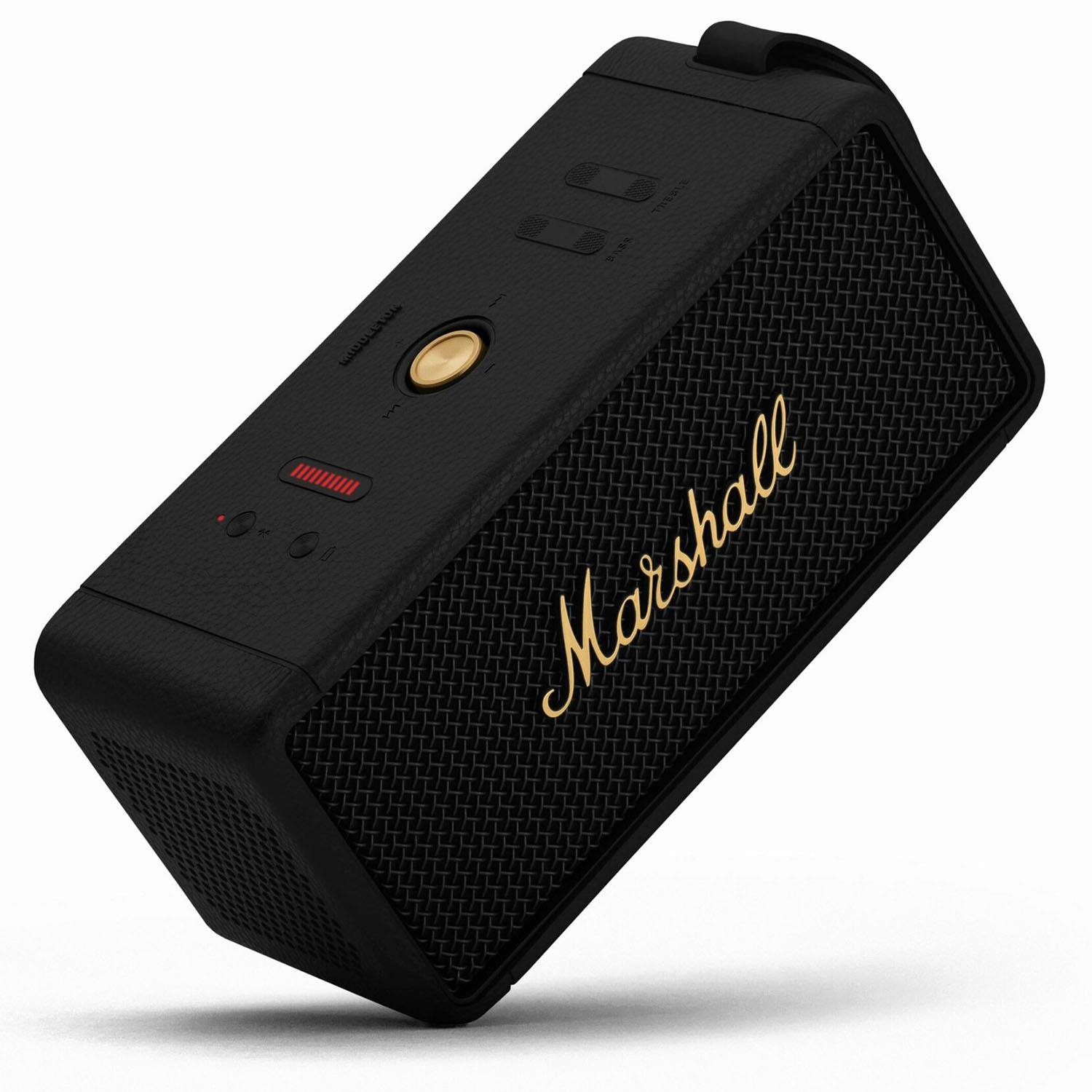 Marshall Middleton BT Hoparlör, Blk&Brass - Siyah