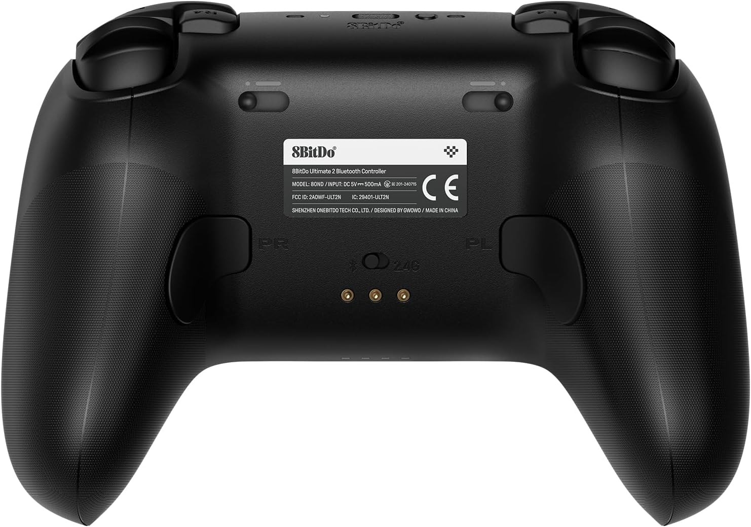 8BitDo Ultimate 2 Bluetooth Kablosuz Oyun Kolu - Siyah