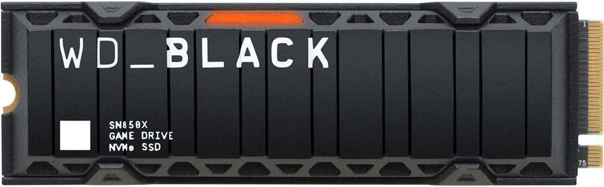 WD 2TB WD_BLACK SN850X Gaming Internal NVMe PCIe 4.0 SSD - WDBB9H0020BNC-WRSN