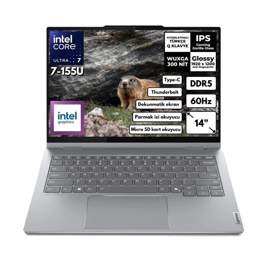 Lenovo Thinkbook 14 2-In-1 G4 Iml Intel Core Ultra 7 155U 32GB 1tb SSD 14