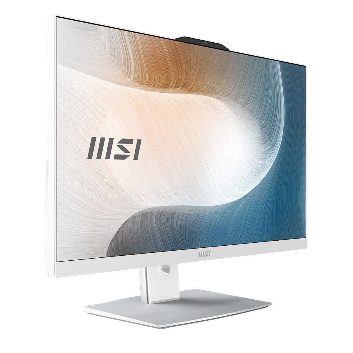 MSI MODERN AM242P 12M-1889TR 23.8 FHD 16:9 (1920X1080) I7-1255U 16GB DDR4 1000GB SSD W11H BEYAZ AIO 