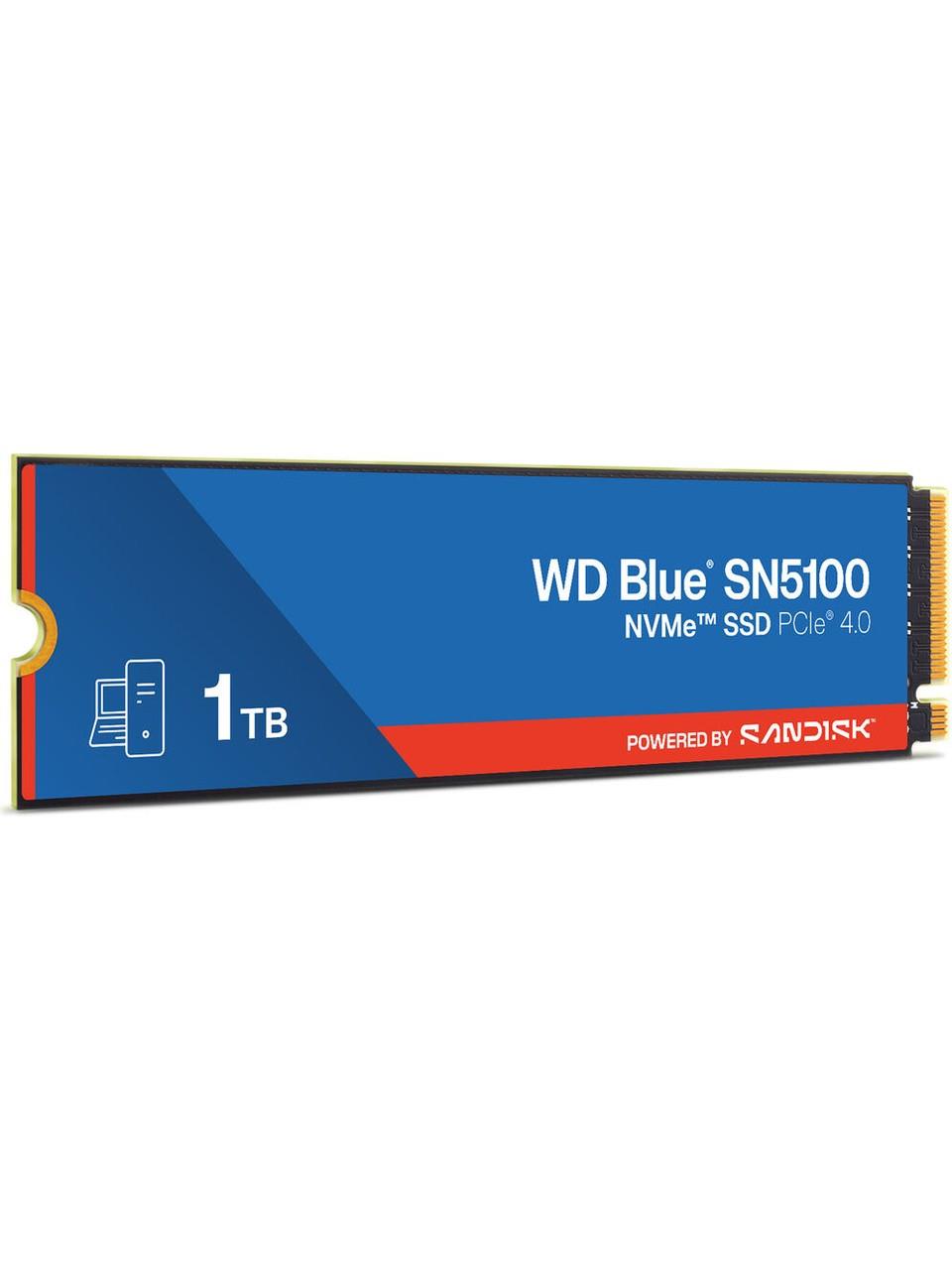 WD Blue SN5100 1tb WDS100T5B0E 7100/6700MB/S Pcıe Gen 4.0 M.2 2280 Nvme SSD
