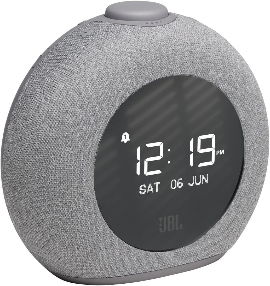 JBL Horizon 2 Alarmlı Saat, DAB + FM Bluetooth Hoparlör, Gri