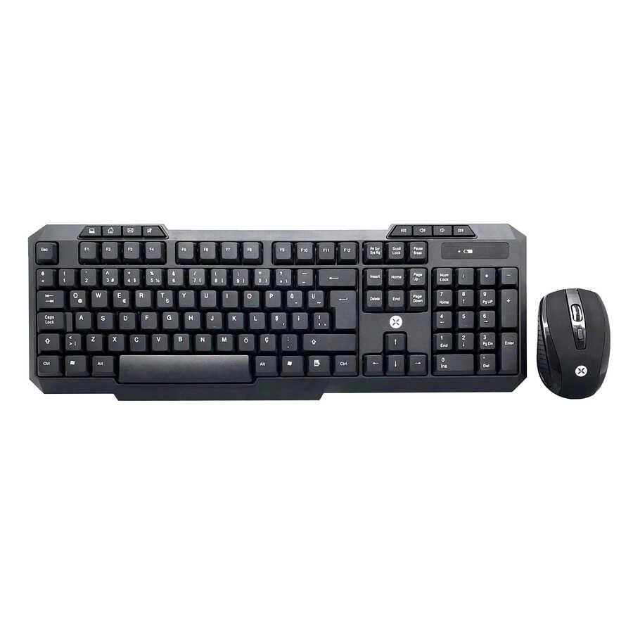 Dexim KM-317 Slim Kablosuz Kavye&Mouse Set