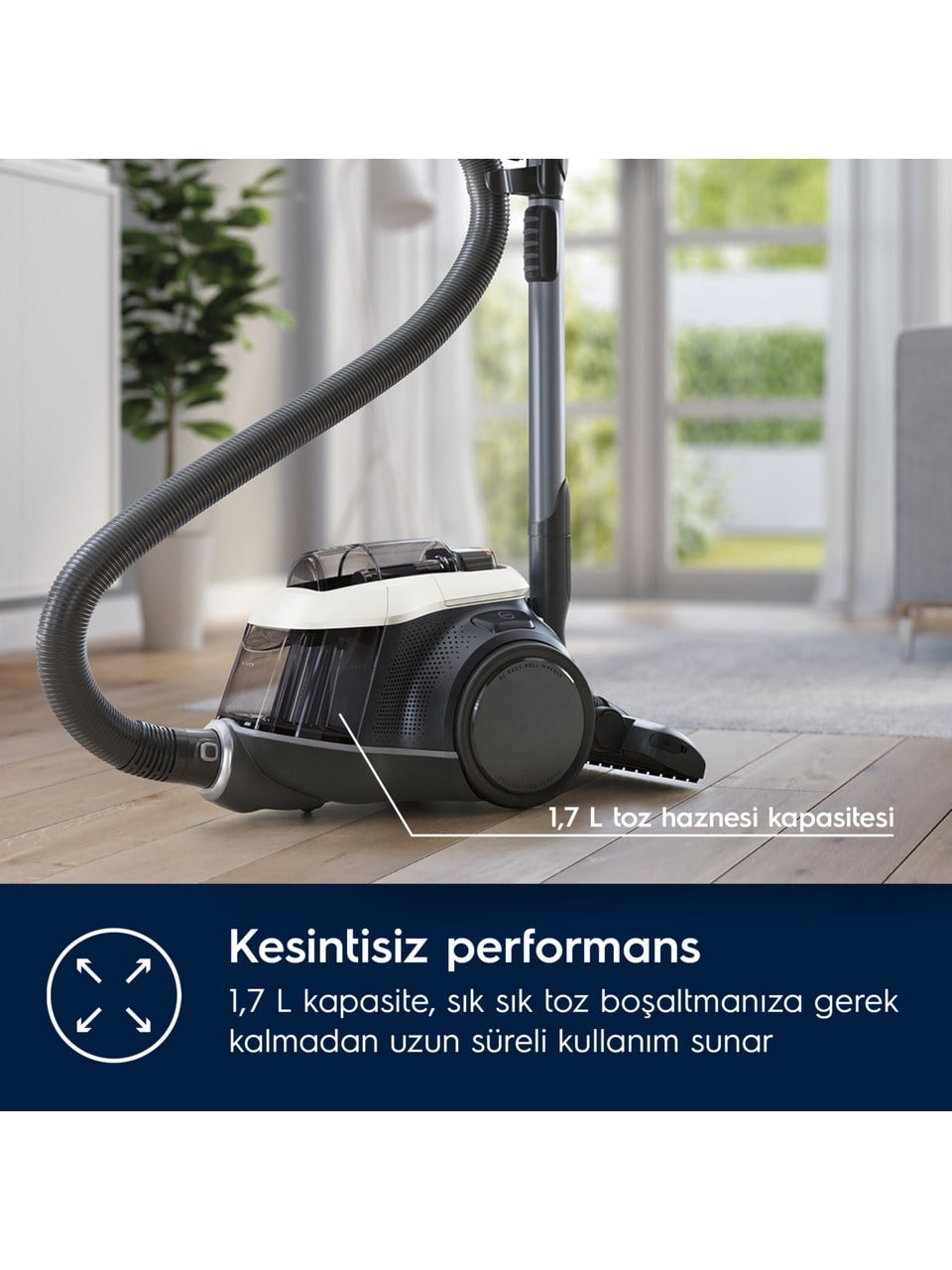 Electrolux Pure C9 PC91-ALRG 650 W Toz Torbasız Süpürge