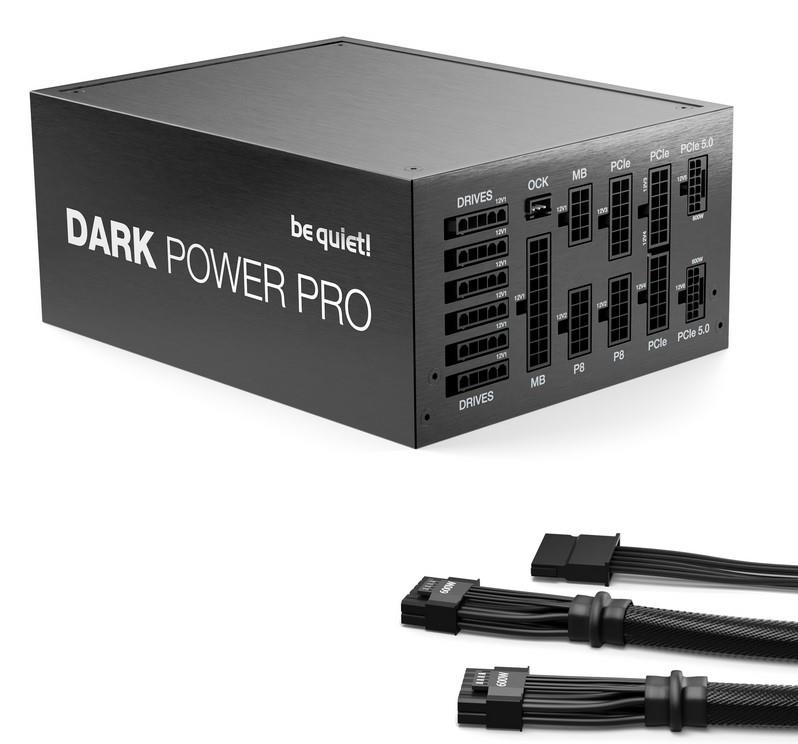 Be Quiet! Be Quiet! Dark Power Pro 13 1600W 80+ Titanium Tam Modüler Güç Kaynağı/PSU BN332