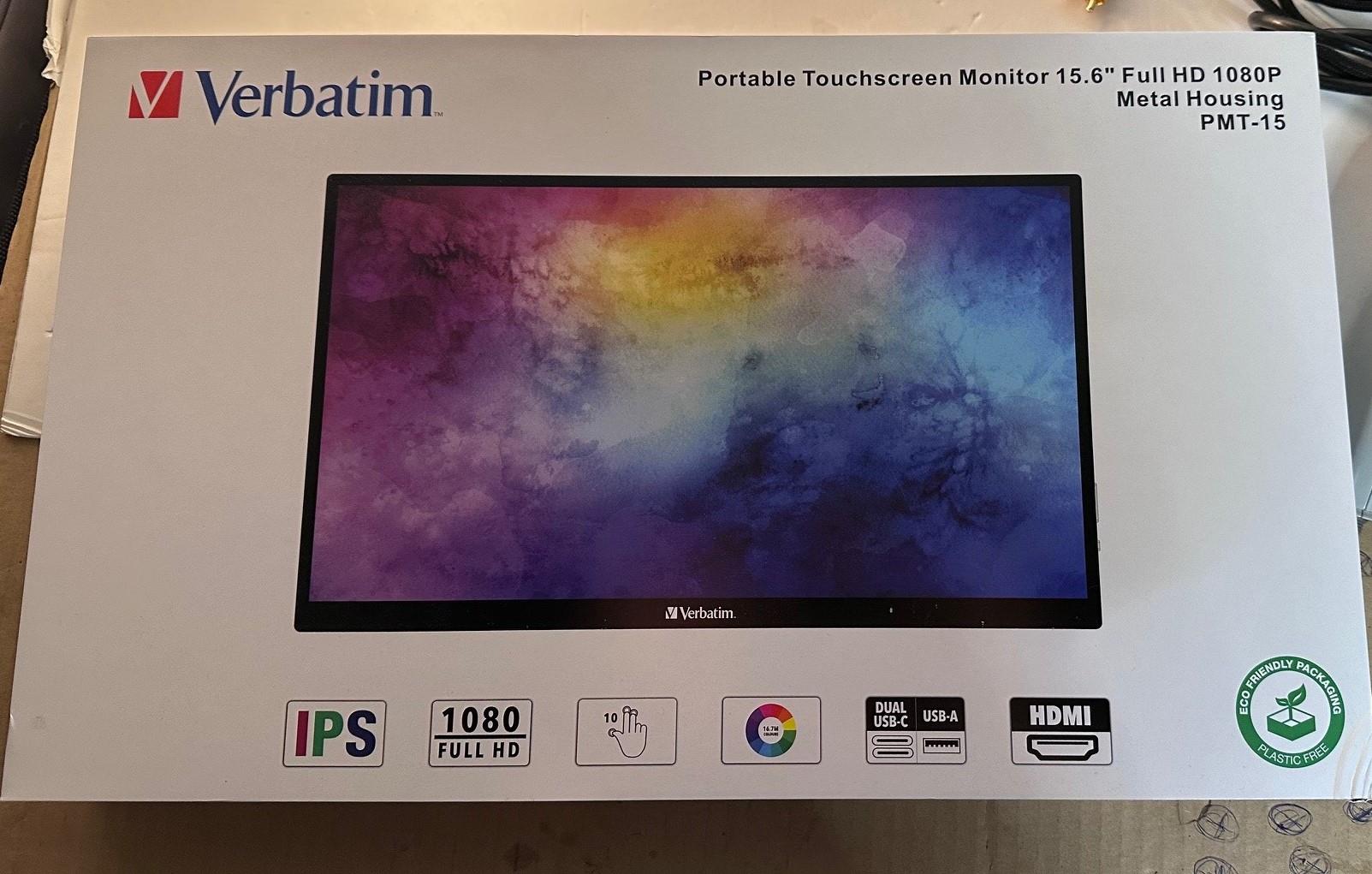 OUTLET Verbatim PMT-15 Taşınabilir 15.6